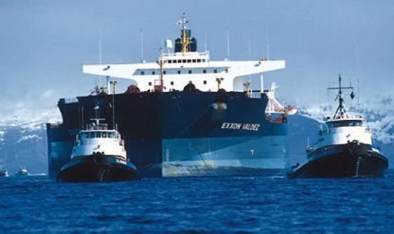 Field studies continue to examine the effects of the Exxon supertanker’s disastrous grounding on Bligh Reef in Alaska’s Prince William Sound in 1989. Photo courtesy Erik Hill, Anchorage Daily News.