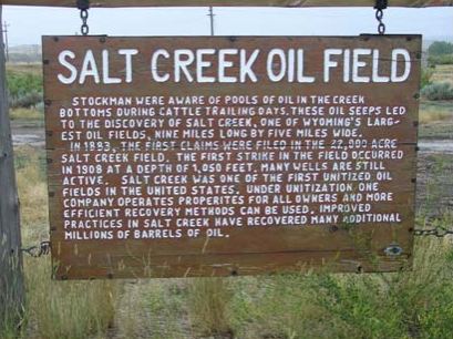 Salt-Creek-Wyoming-AOGHS wyoming salt creek oilfield sign